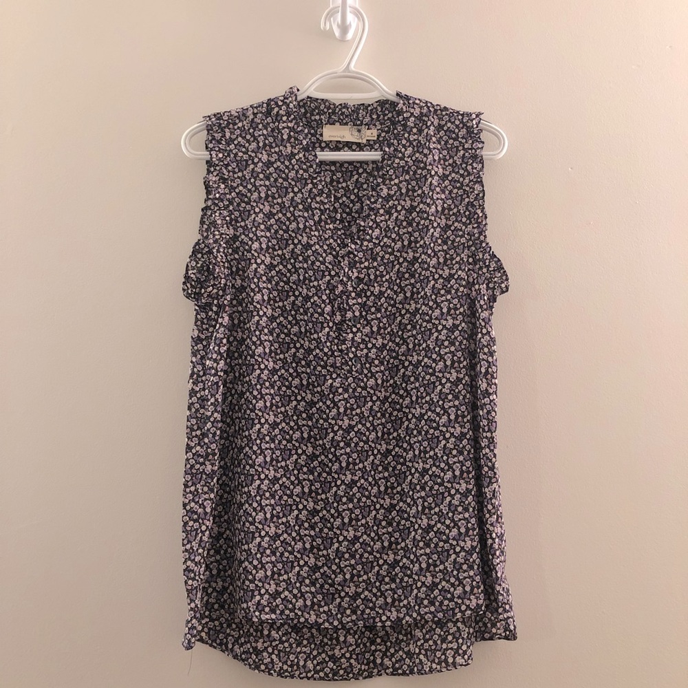 Everleigh Floral Print Tank Top-size M